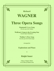 3つのオペラの歌（リヒャルト・ワーグナー）（ユーフォニアム+ピアノ）【Three Opera Songs】