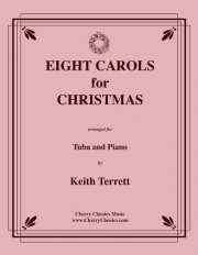 8つのクリスマス・キャロル（テューバ+ピアノ）【Eight Carols for Christmas】