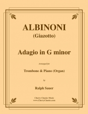 アダージョ・ト短調（トマゾ・アルビノーニ）（トロンボーン+ピアノ）【Adagio in G minor】