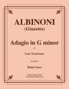 アダージョ・ト短調（トマゾ・アルビノーニ）（トロンボーン四重奏）【Adagio in G minor】