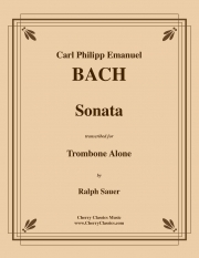 ソナタ（カール・フィリップ・エマヌエル・バッハ）（トロンボーン）【Sonata】