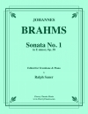 ソナタ・No.1・Op.38（ヨハネス・ブラームス）（トロンボーン+ピアノ）【Sonata No. 1, Op. 38】