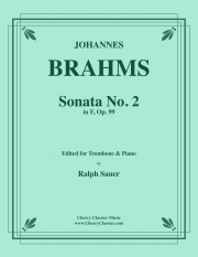 ソナタ・No.2・Op.99（ヨハネス・ブラームス）（トロンボーン+ピアノ）【Sonata No. 2, Opus 99 】