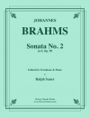 ソナタ・No.2・Op.99（ヨハネス・ブラームス）（トロンボーン+ピアノ）【Sonata No. 2, Opus 99 】