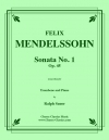 ソナタ・No.1・Op.45（フェリックス・メンデルスゾーン）（トロンボーン+ピアノ）【Sonata No. 1 Op. 45】
