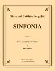 シンフォニア（ジョヴァンニ・バッティスタ・ペルゴレージ）（ミックス四重奏）【Sinfonia】