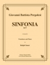 シンフォニア・ヘ長調（ジョヴァンニ・バッティスタ・ペルゴレージ）（トロンボーン+ピアノ）【Sinfonia in F】
