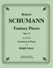 幻想小曲集・Op.73（ロベルト・シューマン）（トロンボーン+ピアノ）【Fantasy Pieces Opus 73】