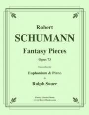幻想小曲集・Op.73（ロベルト・シューマン）（ユーフォニアム+ピアノ）【Fantasy Pieces Opus 73】