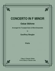 協奏曲・ヘ短調 (オスカー・ベーメ)（トランペット・フィーチャー）【Concerto in F minor】