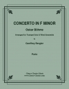 協奏曲・ヘ短調 (オスカー・ベーメ)（トランペット・フィーチャー）【Concerto in F minor】