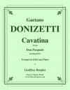 カヴァティーナ「ドン・パスクァーレ」より (ガエターノ・ドニゼッティ)（トランペット+ピアノ）【Cavatina from Don Pasquale】
