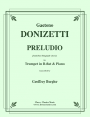 プレリュード「ドン・パスクァーレ」より (ガエターノ・ドニゼッティ)（トランペット+ピアノ）【Preludio from Act II of Don Pasquale】
