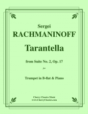 タランテラ「組曲・No.2・Op.17」より（セルゲイ・ラフマニノフ）（トランペット+ピアノ）【Tarantella from Suite No. 2, Opus 17】