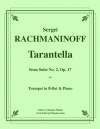 タランテラ「組曲・No.2・Op.17」より（セルゲイ・ラフマニノフ）（トランペット+ピアノ）【Tarantella from Suite No. 2, Opus 17】