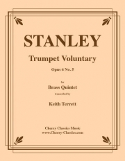 トランペット・ヴォランタリー（ジョン・スタンリー）（金管五重奏）【Trumpet Voluntary】