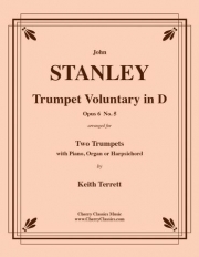 トランペット・ヴォランタリー（ジョン・スタンリー）（トランペット二重奏+ピアノ）【Trumpet Voluntary】
