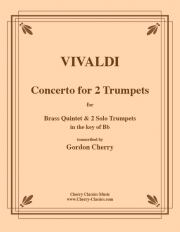 2本のトランペットのための協奏曲（アントニオ・ヴィヴァルディ）（金管七重奏）【Concerto for Two Trumpets】