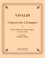 2本のトランペットのための協奏曲（アントニオ・ヴィヴァルディ）（金管七重奏）【Concerto for Two Trumpets】