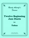 12のやさしいジャズ・デュエット（ランディ・オルドクラフト）（テューバ二重奏）【Twelve Beginning Jazz Duets】