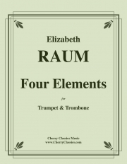 4つのエレメント（エリザベス・ローム）（金管二重奏）【Four Elements】
