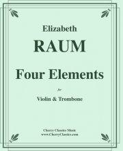 4つのエレメント（エリザベス・ローム）（トロンボーン+ヴァイオリン）【Four Elements】