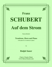 流れの上で（フランツ・シューベルト）（金管二重奏+ピアノ）【Auf dem Strom】