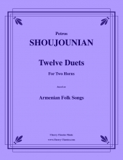 アメリカ民謡12曲集（ホルン二重奏）【Twelve Duets】
