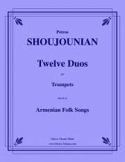 アメリカ民謡12曲集（トランペット二重奏）【Twelve Duets】