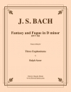 幻想曲とフーガ・ニ短調・BWV.905 （バッハ）（ユーフォニアム三重奏）【Fantasy and Fugue in D minor BWV 905】