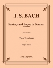 幻想曲とフーガ・ニ短調・BWV.905 （バッハ）（トロンボーン三重奏）【Fantasy and Fugue in D minor BWV 905】