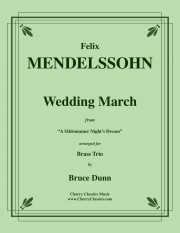 結婚行進曲 (フェリックス・メンデルスゾーン)（金管三重奏）【Wedding March from A Midsummer Night's Dream】