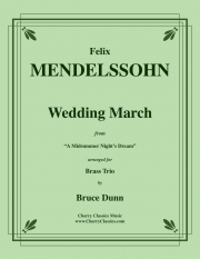 結婚行進曲 (フェリックス・メンデルスゾーン)（金管三重奏）【Wedding March from A Midsummer Night's Dream】