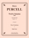 12のソナタ・Vol.2（ヘンリー・パーセル）（トロンボーン三重奏）【Twelve Sonatas Vol.2】