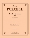 12のソナタ・Vol.2（ヘンリー・パーセル）（ユーフォニアム三重奏）【Twelve Sonatas Vol.2】