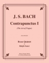 対位法・No.1「フーガの技法」より（バッハ）（金管五重奏）【Contrapunctus I from the Art of Fugue】