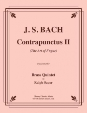 対位法・No.2「フーガの技法」より（バッハ）（金管五重奏）【Contrapunctus 2 from the Art of Fugue】