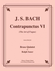 対位法・No.6「フーガの技法」より（バッハ）（金管五重奏）【Contrapunctus 6 from the Art of Fugue】
