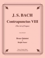 対位法・No.8「フーガの技法」より（バッハ）（金管五重奏）【Contrapunctus 8 from the Art of Fugue】