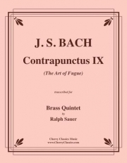 対位法・No.9「フーガの技法」より（バッハ）（金管五重奏）【Contrapunctus 9 from the Art of Fugue】