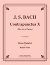 対位法・No.10「フーガの技法」より（バッハ）（金管五重奏）【Contrapunctus 10 from the Art of Fugue】