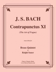 対位法・No.11「フーガの技法」より（バッハ）（金管五重奏）【Contrapunctus 11 from the Art of Fugue】
