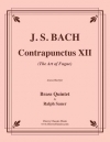 対位法・No.12「フーガの技法」より（バッハ）（金管五重奏）【Contrapunctus 12 from the Art of Fugue】