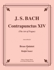 対位法・No.14「フーガの技法」より（バッハ）（金管五重奏）【Contrapunctus 14 from the Art of Fugue】