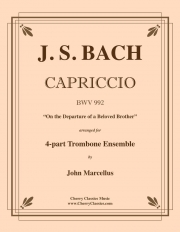 カプリッチオ・変ロ長調・BWV.992（バッハ）（トロンボーン四重奏）【Capriccio in B-flat, BWV 992】