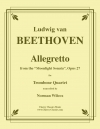 アレグレット「月光ソナタ・Op.27」より（ベートーヴェン）（トロンボーン四重奏）【Allegretto from the Moonlight Sonata Op. 27】