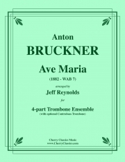 アヴェ・マリア（アントン・ブルックナー）（トロンボーン四重奏）【Ave Maria】