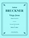 エッサイの若枝（アントン・ブルックナー）（ユーフォニアム＆テューバ四重奏）【Virga Jesse, Motet W.A.B. 52】