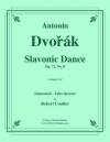 スラヴ舞曲・Op.72・No.2（アントニン・ドヴォルザーク）（ユーフォニアム＆テューバ四重奏）【Slavonic Dance, Op. 72, No. 8】
