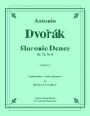 スラヴ舞曲・Op.72・No.2（アントニン・ドヴォルザーク）（ユーフォニアム＆テューバ四重奏）【Slavonic Dance, Op. 72, No. 8】
